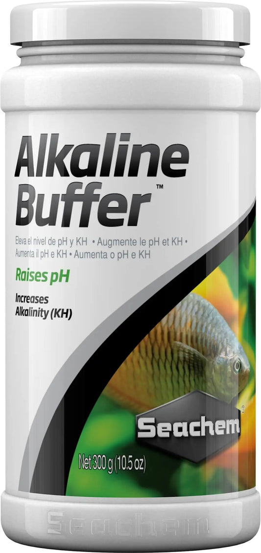 Seachem Alkaline Buffer 10.5 oz – aquarium additive for raising and stabilizing pH
