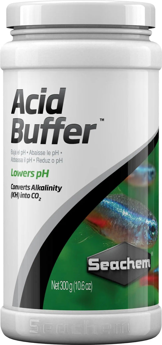 Seachem Acid Buffer 10.6 oz – aquarium additive for lowering and stabilizing pH in freshwater tanks