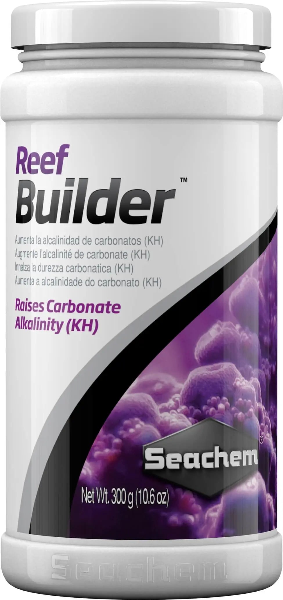 Seachem Reef Builder 300 g container dry alkalinity and pH buffer for reef aquariums