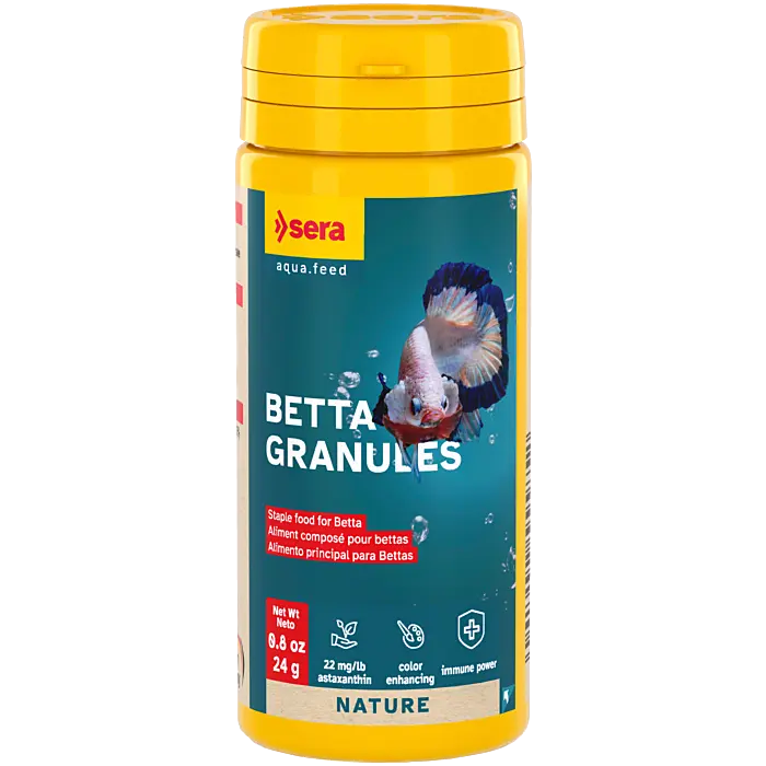 Sera Betta Granules 50 ml floating betta fish food for Betta splendens