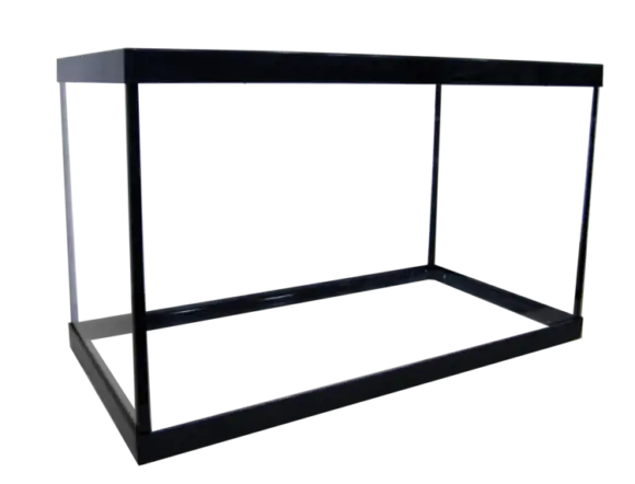 Aquarium Masters 10 gallon glass aquarium – compact rectangular freshwater fish tank