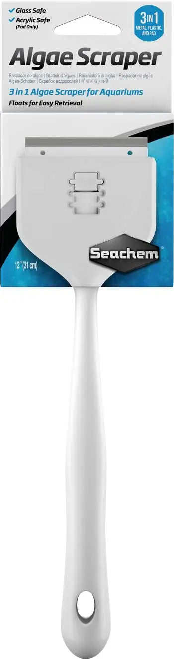 Seachem algae scraper 6 inch glass aquarium cleaner