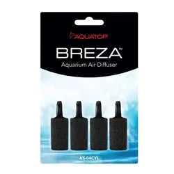 Aquatop 4-Pack 1-inch Standard Airstones β compact aerators for freshwater and saltwater aquariums