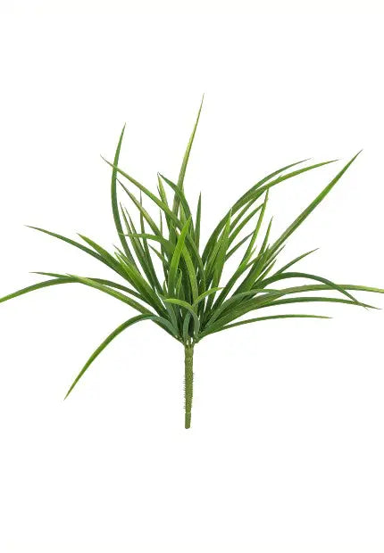 16-inch Grass Bush artificial aquarium plant – tall, lifelike grass-style aquarium décor safe for freshwater aquariums.