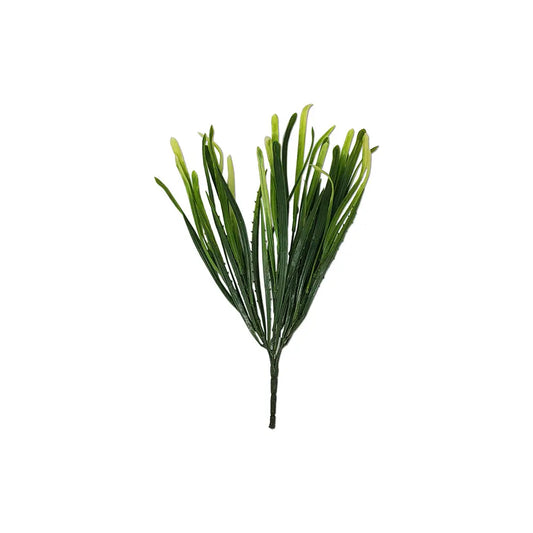 14-inch Rainbow Brass Mix Bush artificial aquarium plant – colorful fish-safe decor providing background height, safe cover, and vibrant aquascape contrast.