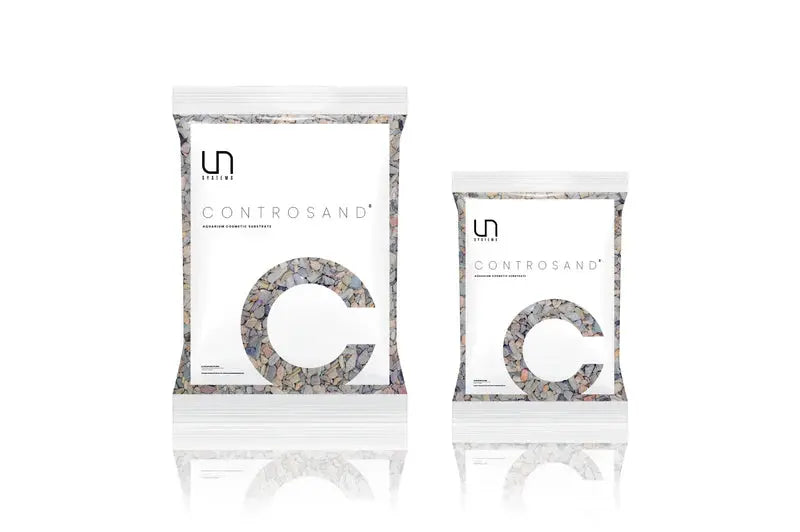 UNS Controsand Sequoia 3L reddish-brown natural inert aquarium sand used for freshwater aquascaping and planted tanks