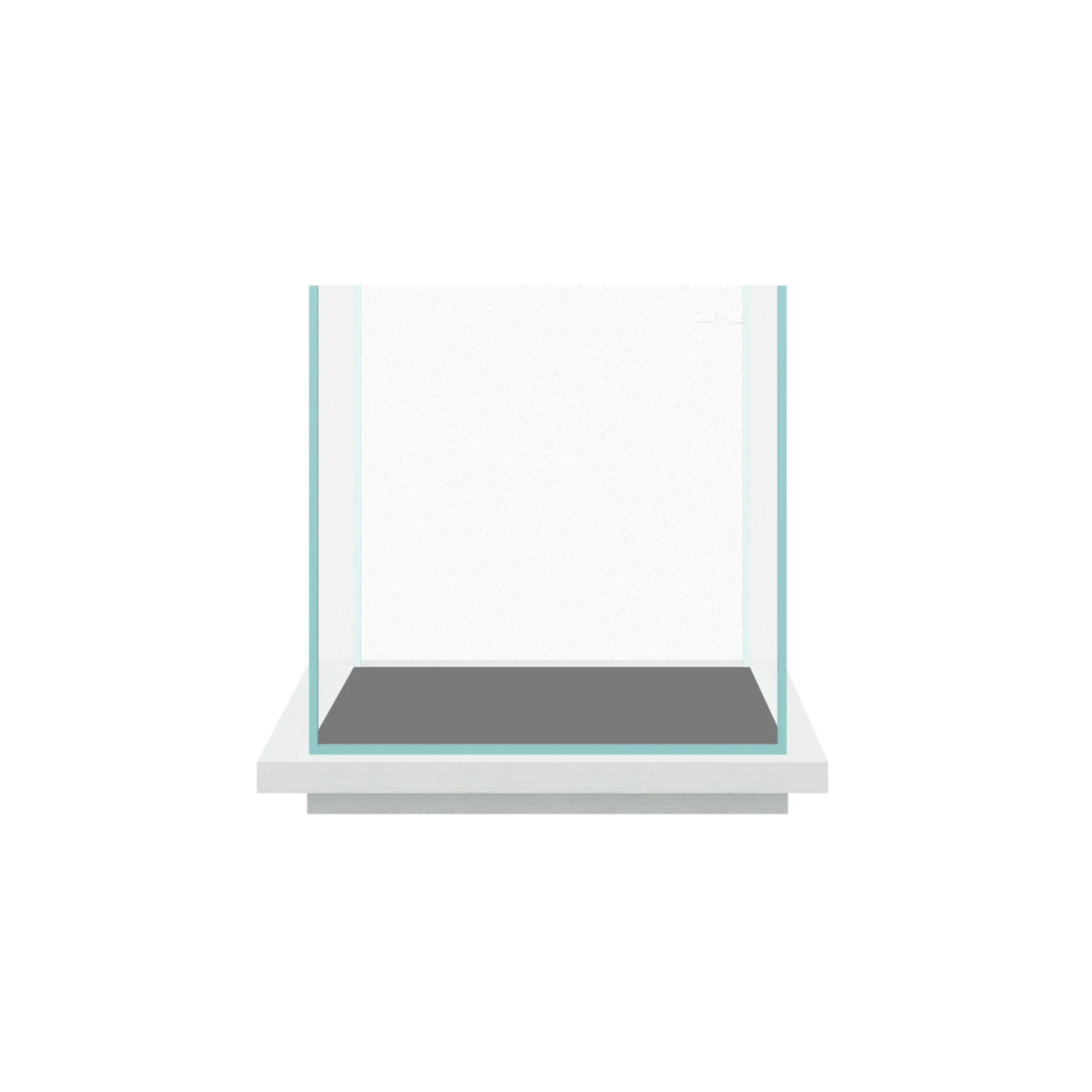 Tideline 7.1 Gallon Studio Cube Pedestal display base for compatible Tideline 7.1G Studio Cube Aquarium setups.