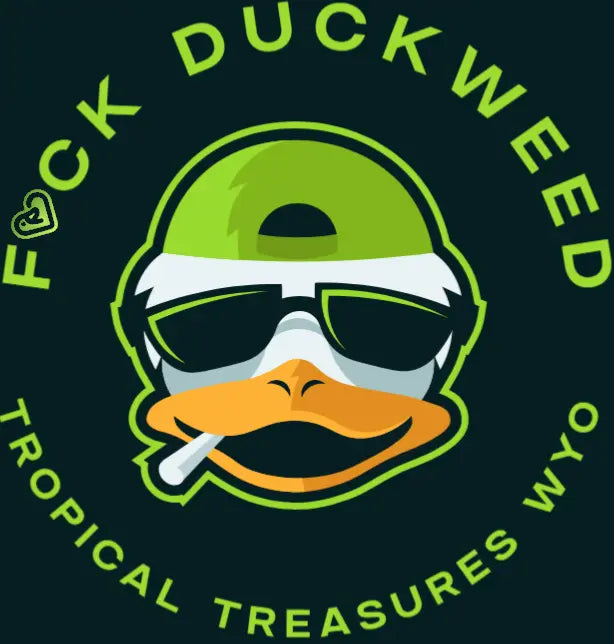 F*ck Duckweed T-Shirt – funny aquarium humor tee for aquarists and planted tank enthusiasts