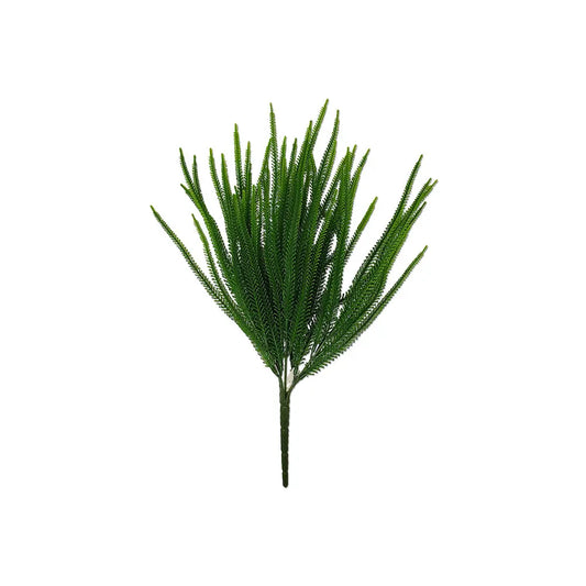 7.5-inch Millet Grass Bush artificial aquarium plant – grass-style décor safe for freshwater aquariums and nano tanks.