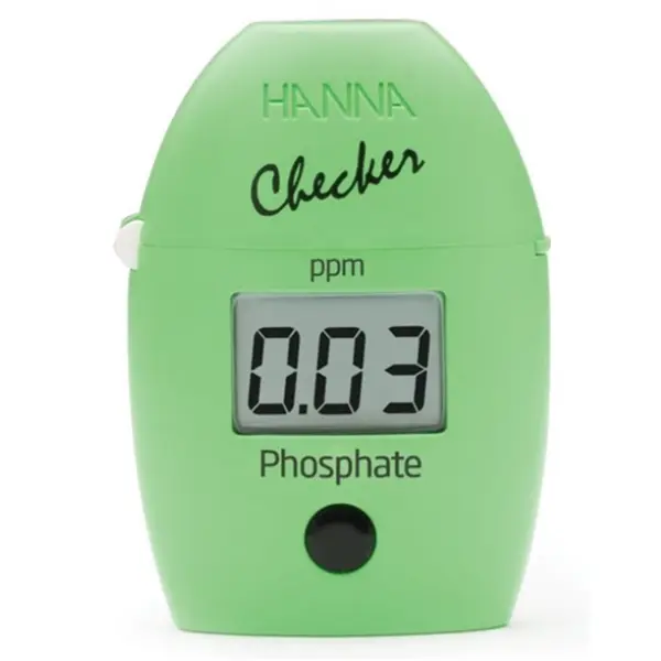 Hanna Low Range Phosphate Checker HI713 digital colorimeter for measuring phosphate levels in freshwater, planted, saltwater, and reef aquariums
