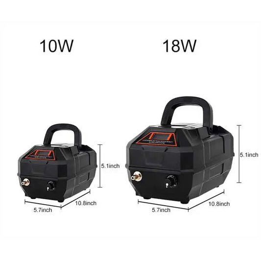 hygger hg067 ac dc aquarium air pump