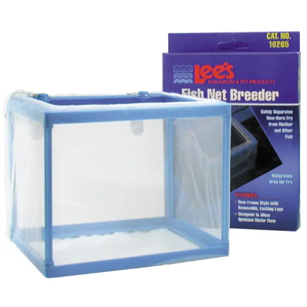 Lee’s Net Breeder boxed fine mesh fry and fish isolation net
