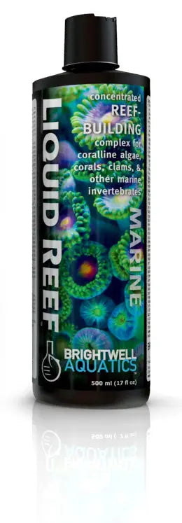 Brightwell Aquatics Liquid Reef 500 mL all-in-one trace element supplement for reef aquariums