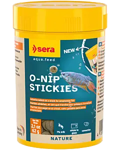 Sera O-Nip Stickies 5.9 oz – Stick-on fish food tablets for tropical and community aquariums by Sera