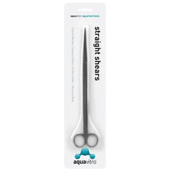 aquavitro straight shears 25cm aquascaping scissors
