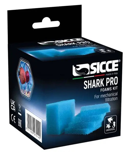 Sicce Shark PRO Replacement Sponges filter media for Shark PRO 500 700 and 900 filters