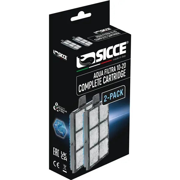 Sicce Aqua Filtra 10-20 replacement complete cartridge for aquarium filter