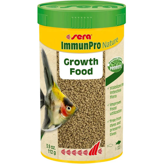 Sera Immune Probiotic Granules 250 ml container – premium probiotic fish food for immune health, color enhancement, and digestion.