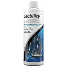 Seachem Stability 1.7 oz (50 mL) – concentrated beneficial bacteria supplement for cycling freshwater and saltwater aquariums