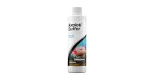 Seachem Axolotl Buffer 250 mL – pH stabilizer designed for axolotl aquariums to maintain optimal water chemistry and stability.