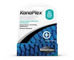 Seachem KanaPlex – broad spectrum fish medication for treating bacterial infections in freshwater and saltwater aquariums.