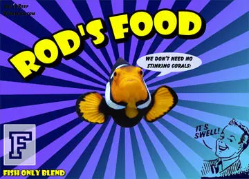 Rod’s Food Fish Only Blend 6oz frozen marine fish food