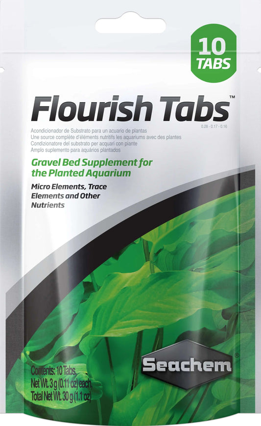Seachem Flourish Tabs 10 Pack – safe fertilizer for freshwater plants