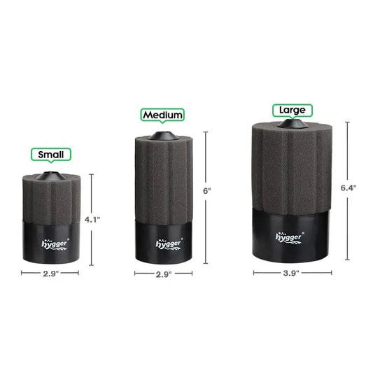 Hygger Aquarium Bio Sponge Filter HG120M Tropical Treasures Wyo LLC