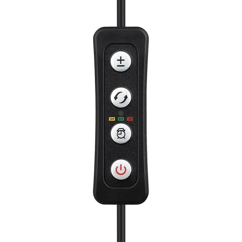 Hygger HG918 LED light inline controller with brightness, mode, timer, and power buttons