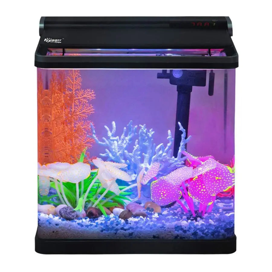 Hygger HG948 curve mini aquarium kit Tropical Treasures Wyo LLC