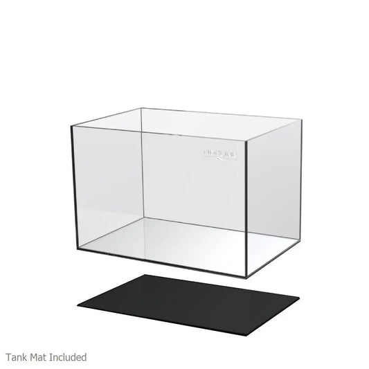 Tideline Ultra-Clear Nano Aquarium 5.5 gallons with leveling mat – low-iron glass fish tank for planted aquascapes, bettas, shrimp, and nano fish.