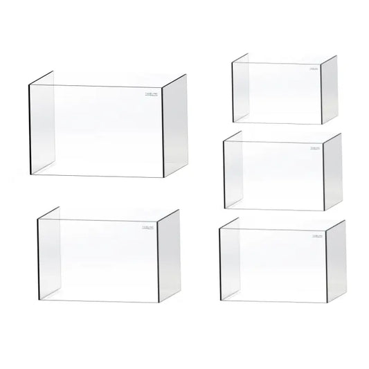 Tideline 8.1 Gallon Nano Cube rimless aquarium on desktop