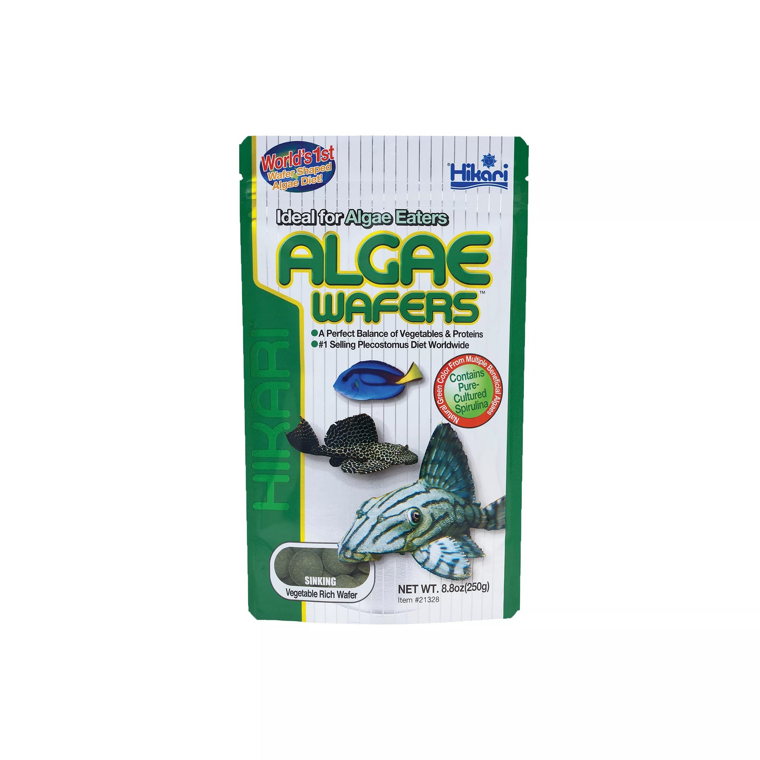 Hikari Products Collection – premium aquarium fish foods and nutrition including Vibra Bites, Discus Bio-Gold, and Algae Wafers by Hikari.
