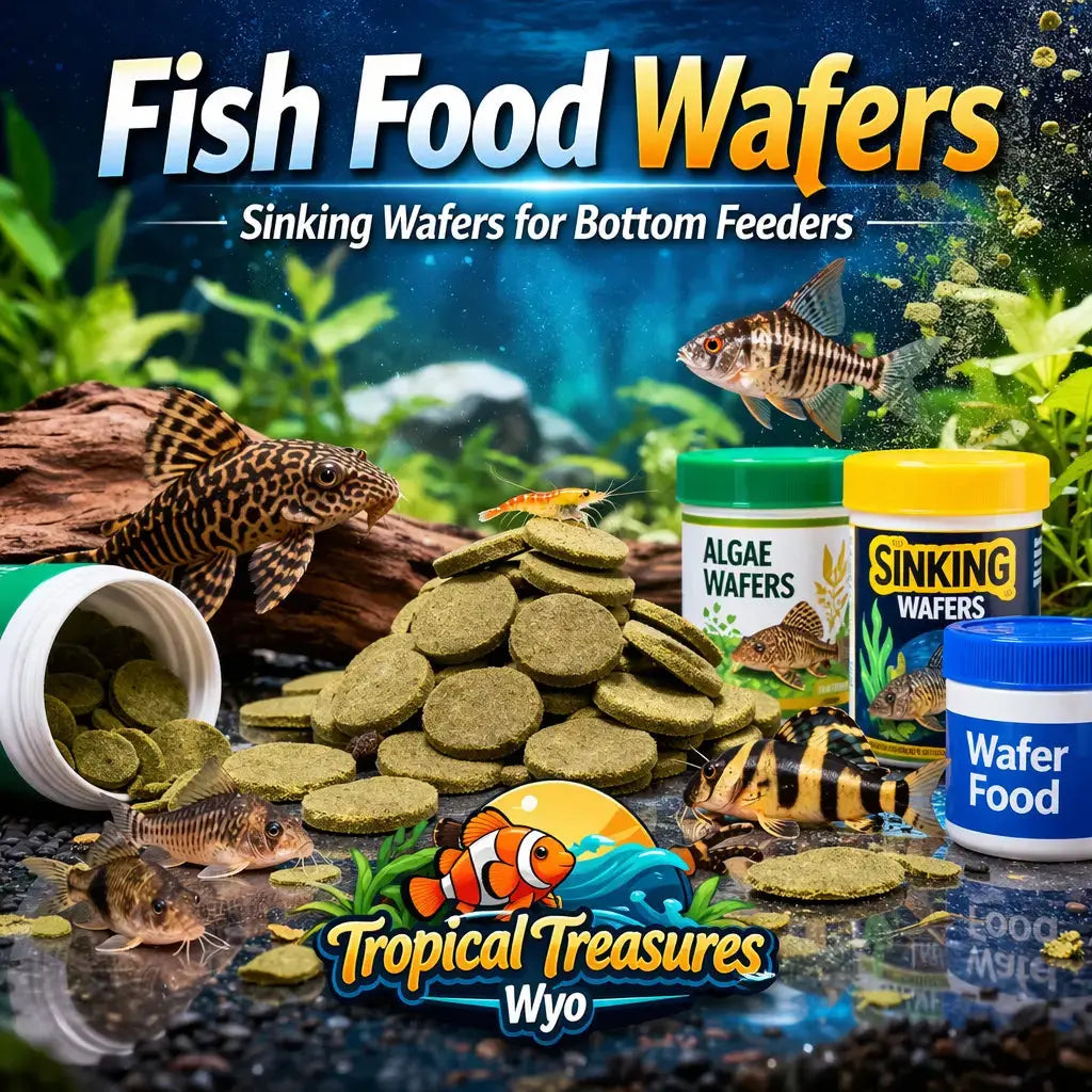 fish food wafers sinking algae wafers for bottom feeder fish pleco corydoras
