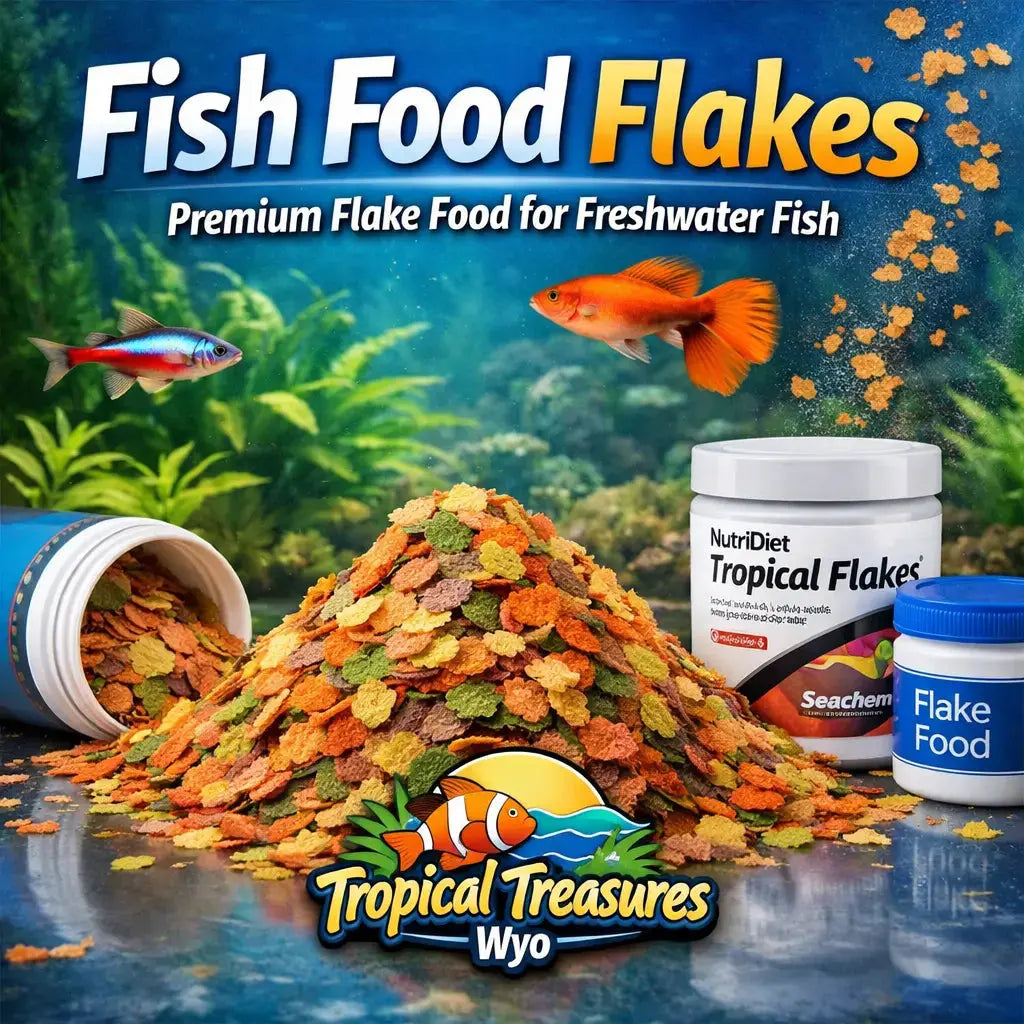 fish food flakes freshwater aquarium fish feeding flakes
