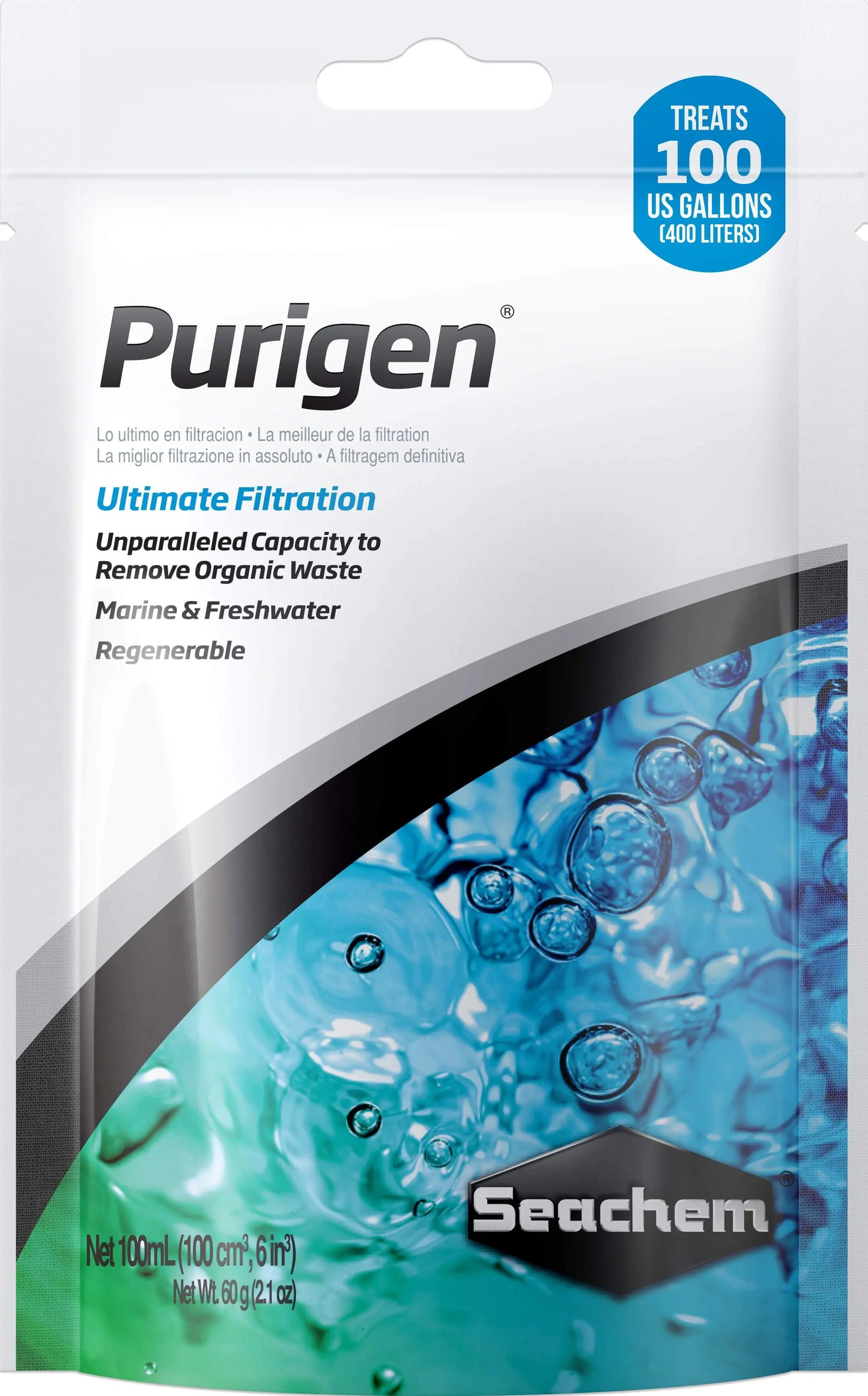 Seachem Purigen 100 mL premium filtration resin