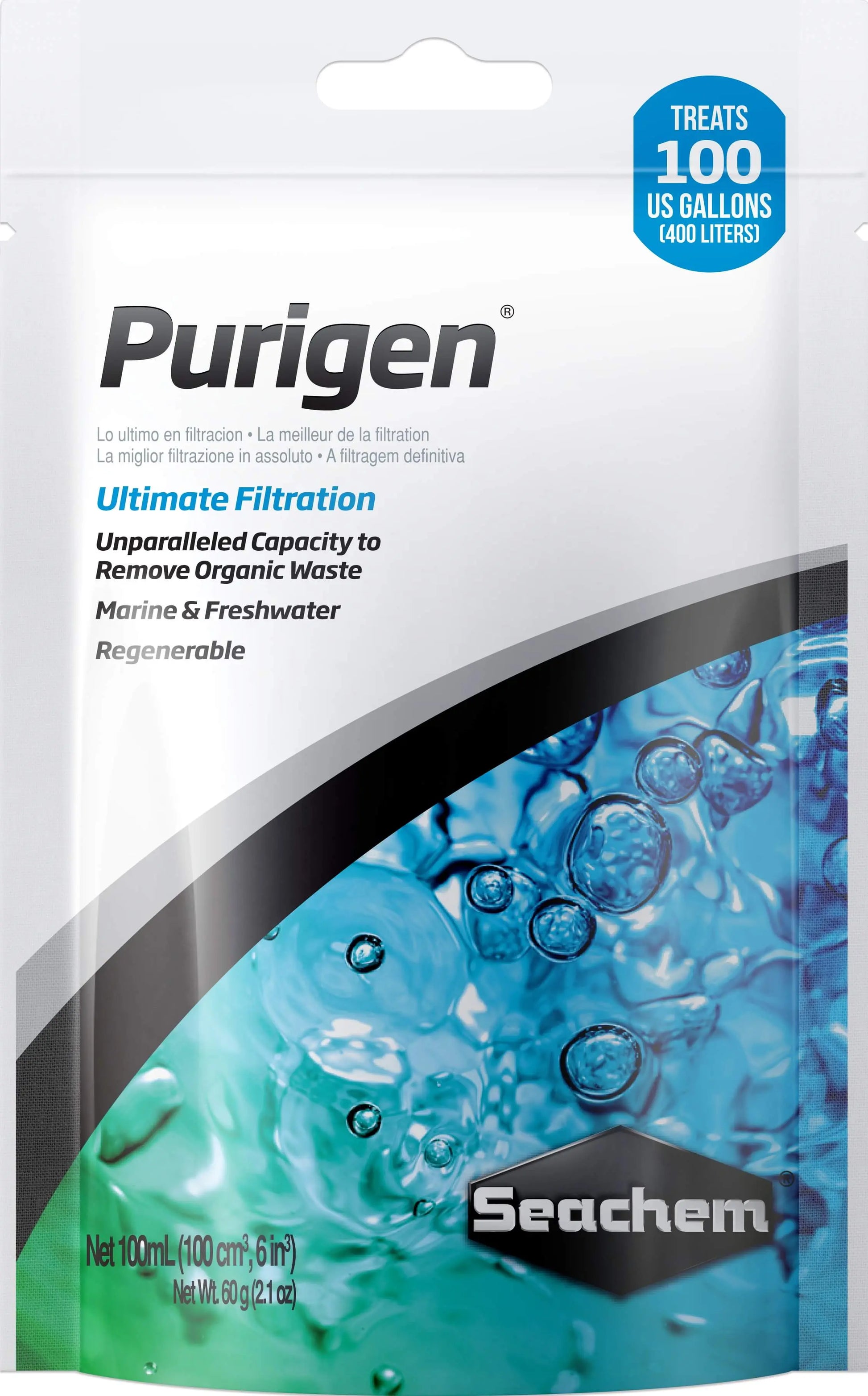 Seachem Purigen 100 mL premium filtration resin