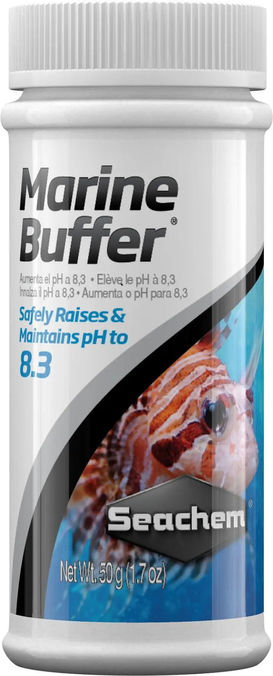 Seachem Dry Marine Buffer 50 g container dry pH buffer for saltwater and marine aquariums