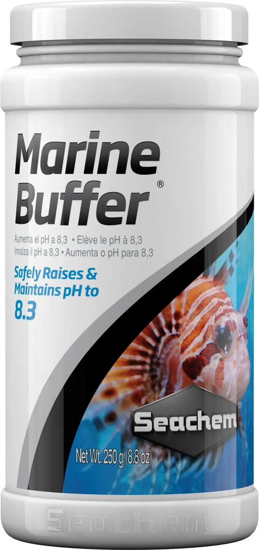 Seachem Dry Marine Buffer 250 g container dry pH buffer for saltwater and marine aquariums
