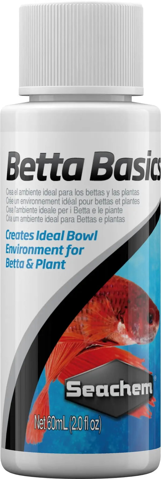 Seachem Betta Basics 60ml water conditioner