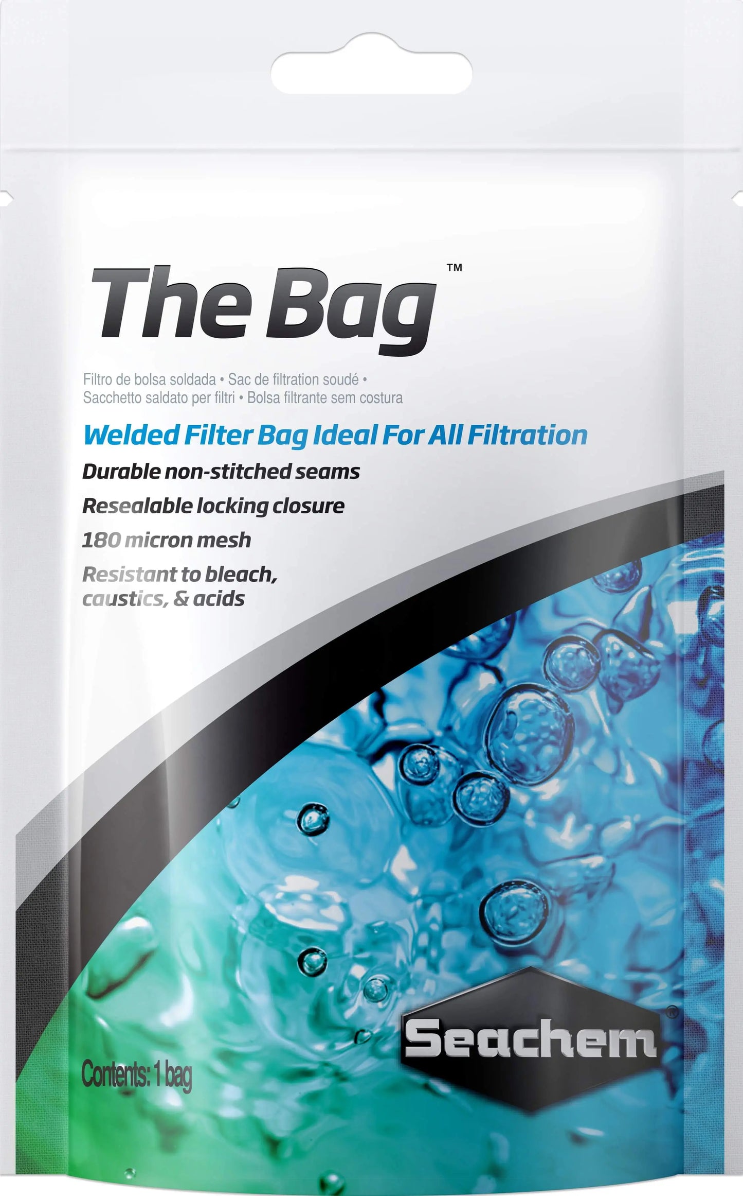 Seachem The Bag reusable aquarium filter media bag