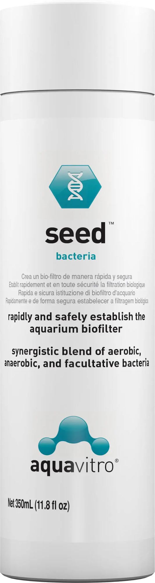 AquaVitro Seed 350mL live nitrifying bacteria