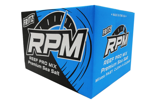 Fritz Pro RPM Reef Salt 200 gallon box premium synthetic salt mix for reef and saltwater aquariums