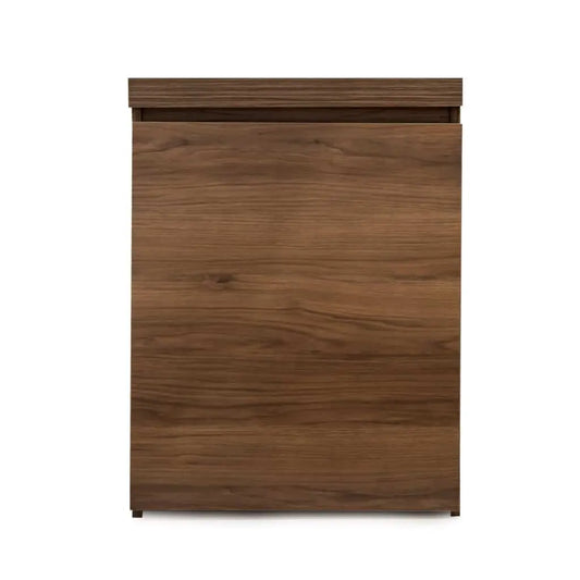 Fluval Aquascape Cabinet in walnut finish for 60U aquariums, front view