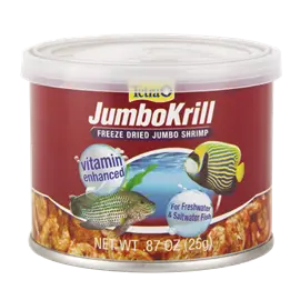 Tetra JumboKrill 3.5 oz freeze dried krill fish food