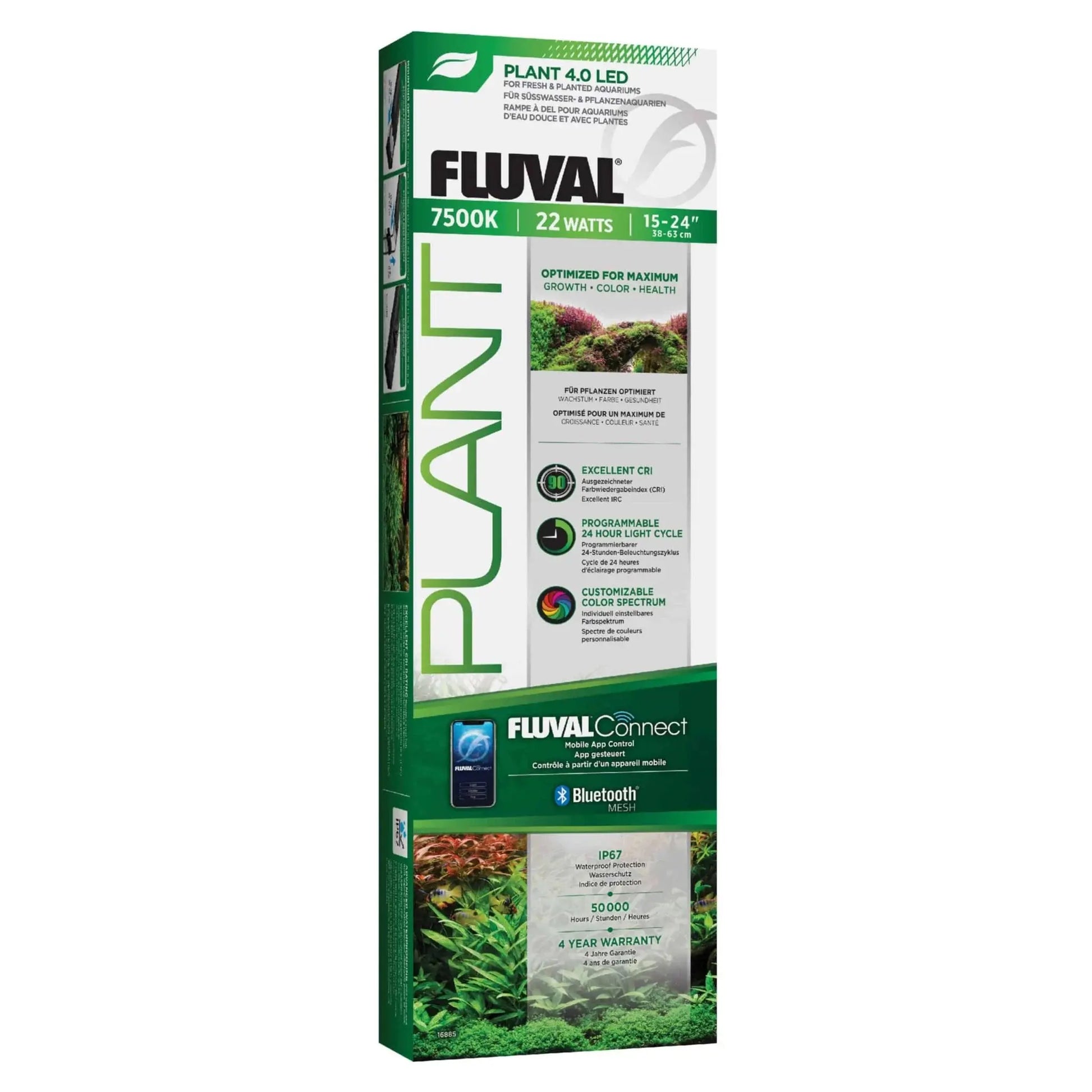 Fluval Plant 4.0 LED 22W aquarium light
