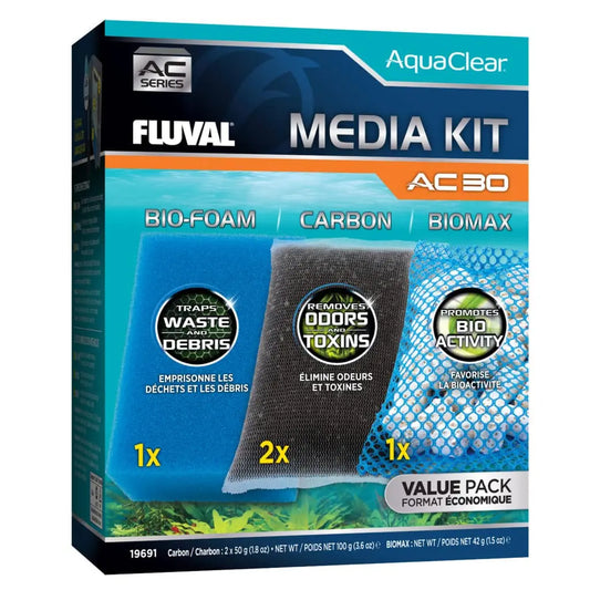 Fluval AC30 filter media maintenance kit