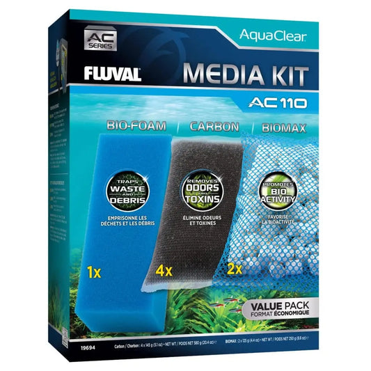Fluval AC110 filter media maintenance kit