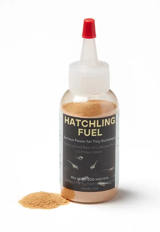 Hatchling Fuel fry food 50200 micron micro diet