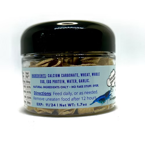 Kats Aquatics Calcium + Protein – aquarium food and supplement for shrimp and snails